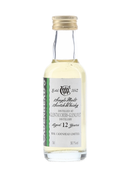 Glentauchers Glenlivet 12 Year Old Cadenhead's 5cl / 56.1%