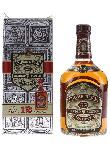 Chivas Regal 12 Year Old Bottled 1970s 75.7cl / 43%