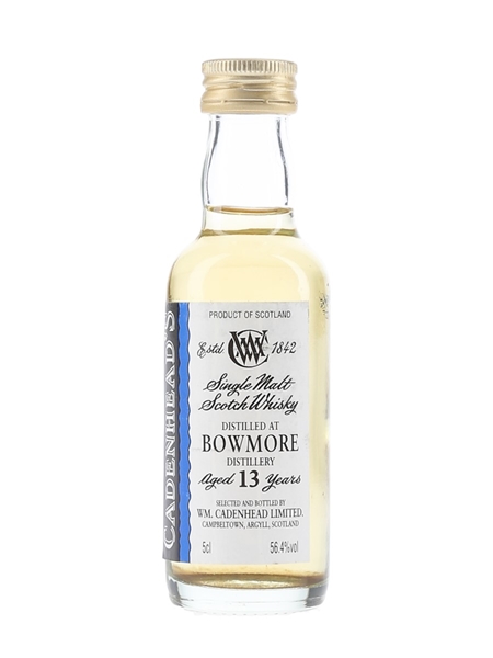 Bowmore 13 Year Old Cadenhead's 5cl / 56.4%