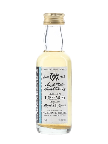 Tobermory 21 Year Old Cadenhead's 5cl / 53.8%