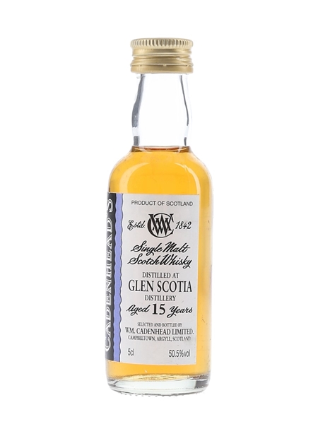 Glen Scotia 15 Year Old Cadenhead's 5cl / 50.5%