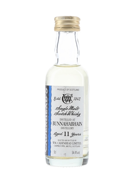 Bunnahabhain 11 Year Old Cadenhead's 5cl / 54.4%