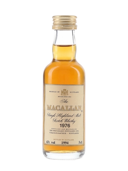 Macallan 1976 Bottled 1994 5cl / 43%