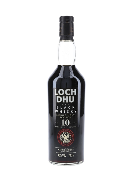 Loch Dhu 10 Year Old - The Black Whisky Mannochmore 70cl / 40%