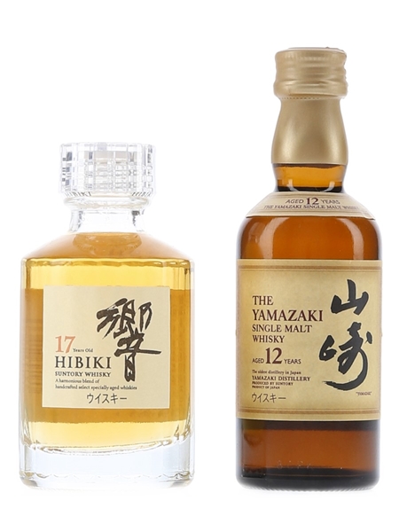 Hibiki 17 Year Old & Yamazaki 12 Year Old  2 x 5cl / 43%