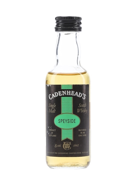 Mannochmore 19 Year Old Bottled 1990s-2000s - Cadenhead's 5cl / 60%