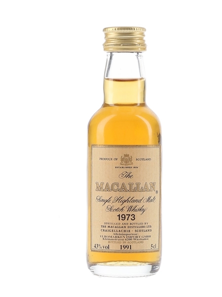 Macallan 1973 Bottled 1991 5cl / 43%