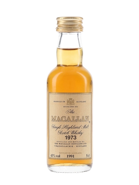 Macallan 1973 Bottled 1991 5cl / 43%