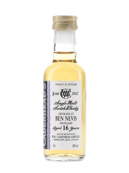 Ben Nevis 16 Year Old Cadenhead's 5cl / 66%