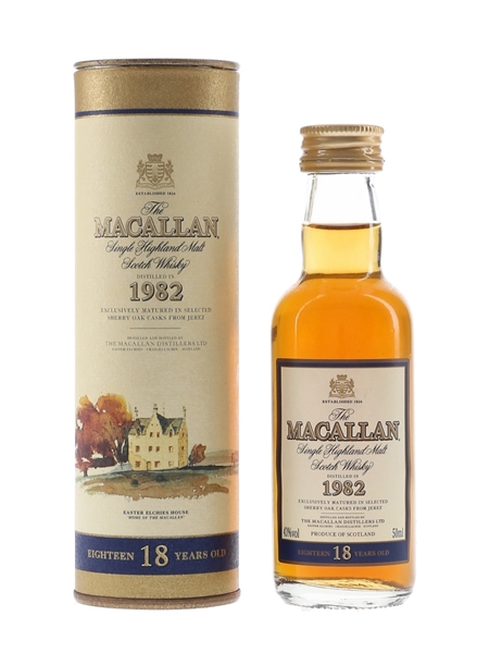 Macallan 1982 18 Year Old  5cl / 43%