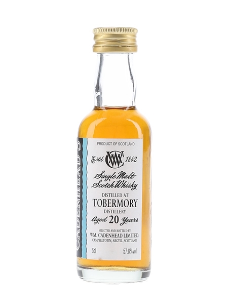 Tobermory 20 Year Old Cadenhead's 5cl / 57.8%