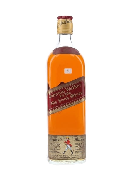 Johnnie Walker Red Label Bottled 1960s-1970s 75cl / 40%