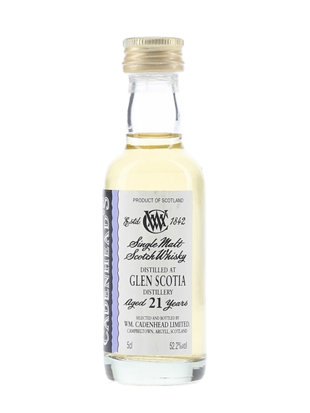 Glen Scotia 21 Year Old Cadenhead's 5cl / 52.2%