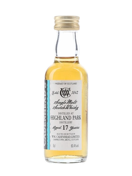 Highland Park 17 Year Old Cadenhead's 5cl / 60.4%