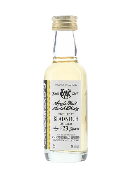 Bladnoch 23 Year Old Cadenhead's 5cl / 48.5%