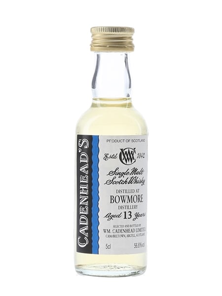 Bowmore 13 Year Old Cadenhead's 5cl / 56.6%