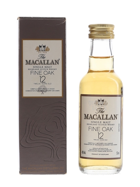 Macallan 12 Year Old Fine Oak  5cl / 40%