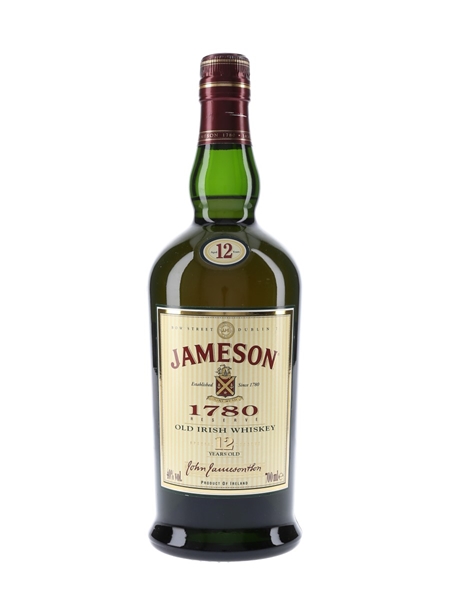 Jameson 1780 Old Irish Whiskey 12 Year Old 70cl / 40%