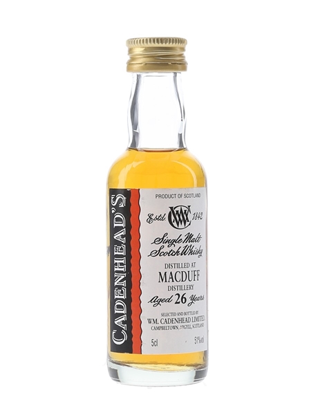 Macduff 26 Year Old Cadenhead's 5cl / 51%