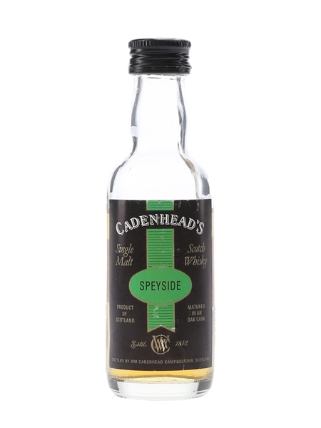 Auchroisk 8 Year Old Bottled 1990s-2000s - Cadenhead's 5cl / 61.4%