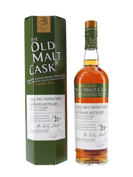 Laphroaig 1987 21 Year Old The Old Malt Cask Bottled 2009 - Douglas Laing 70cl / 50%