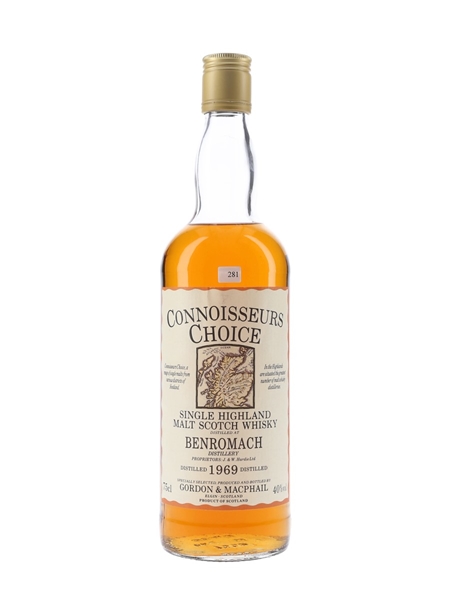 Benromach 1969 Bottled 1980s - Connoisseurs Choice 75cl / 40%