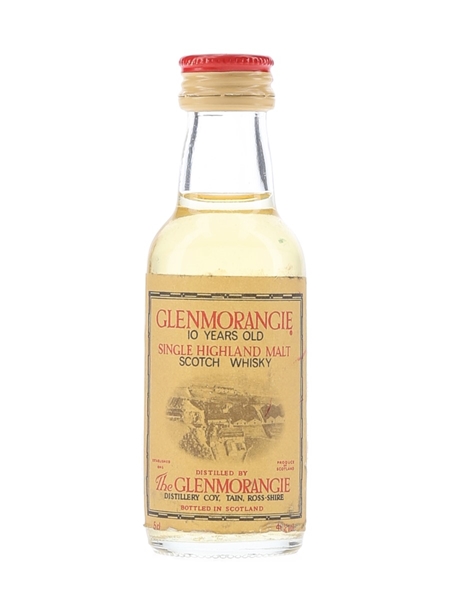 Glenmorangie 10 Year Old Bottled 1980s 5cl / 40%