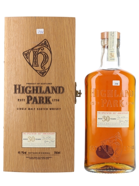 Highland Park 30 Year Old The Spectator 180th Anniversary 70cl / 48.1%