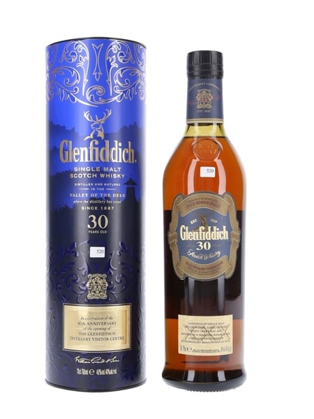 Glenfiddich 30 Year Old 40th Anniversary Of Glenfiddich Distillery 70cl / 40%