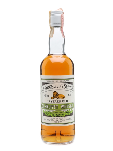 Glenlivet 15 Years Old Gordon & MacPhail 75cl