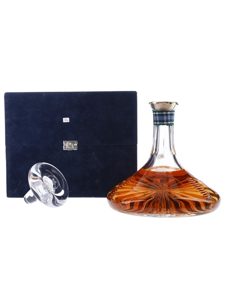 Auchentoshan QE2 Decanter Bottled 1980s-1990s - Glencairn Crystal Decanter 100cl / 43%