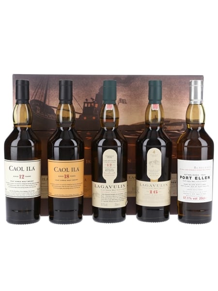 The Classic Islay Collection Set Caol Ila, Lagavulin & Port Ellen 5 x 20cl