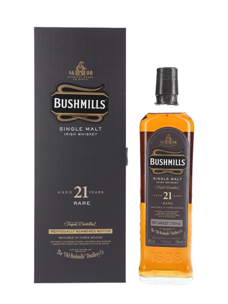 Bushmills 21 Year Old  70cl / 40%