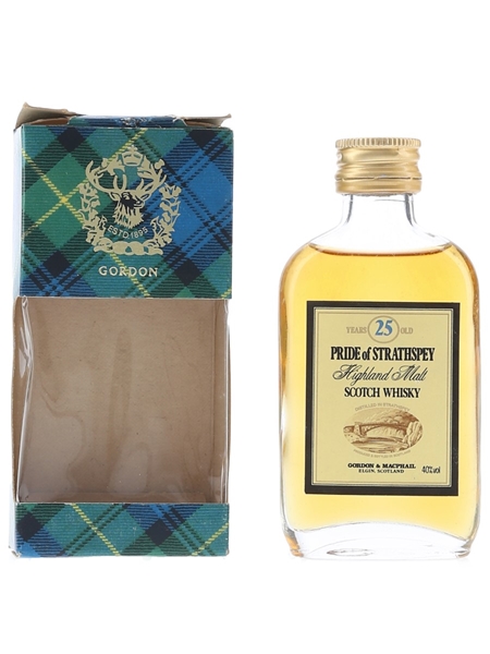 Pride Of Strathspey 25 Year Old Gordon & MacPhail 5cl / 40%