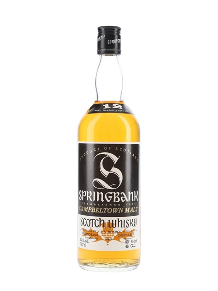 Springbank 12 Year Old Bottled 1970s 75.7cl / 46%