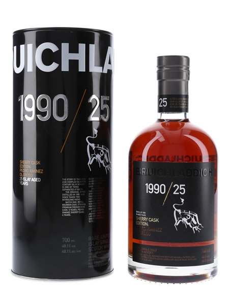 Bruichladdich 1990 25 Year Old - Sherry Cask Edition 70cl / 48.1%