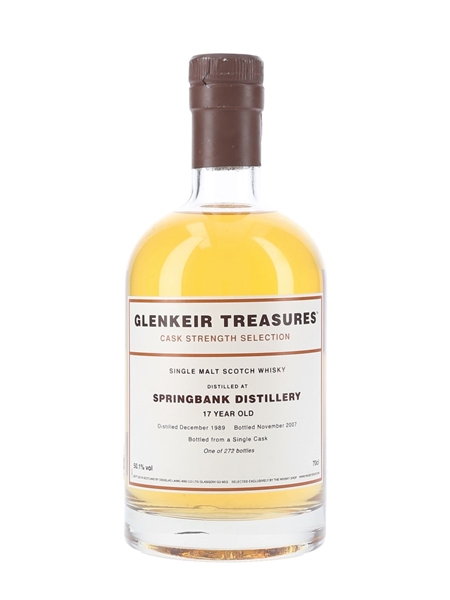 Springbank 1989 Glenkeir Treasures 17 Year Old 70cl / 50.1%