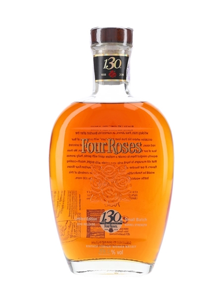 Four Roses Small Batch 2018 Release - 130th Anniversary 70cl / 54.2%