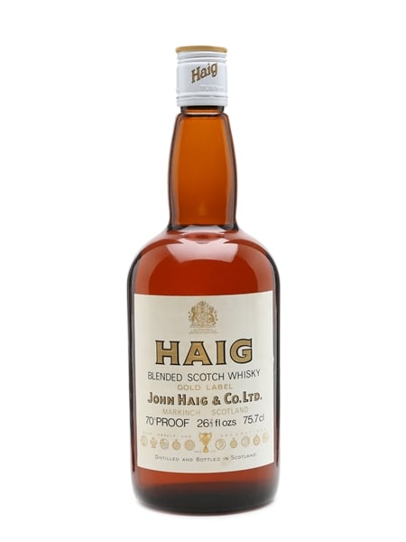 Haig Gold Label Bottled 1970s 75cl