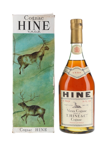 Hine VSOP Vieux Cognac Bottled 1960s 68cl / 40%