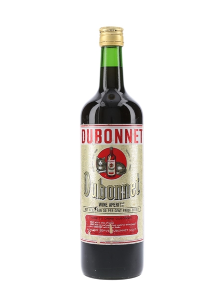 Dubonnet Wine Aperitif Bottled 1960s 100cl / 17%