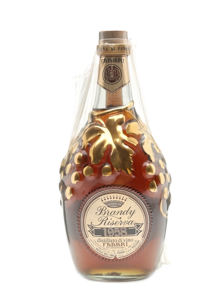 Fabbri Brandy Riserva 1958 75cl 