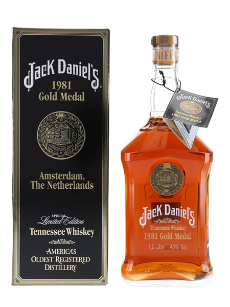 Jack Daniel's 1981 Gold Medal  100cl / 43%