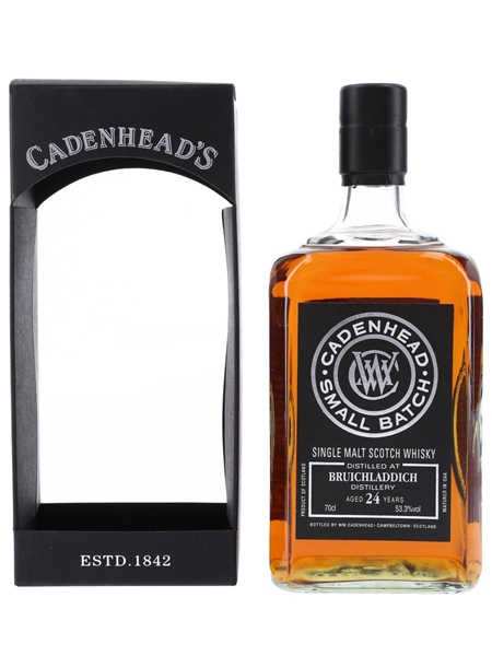 Bruichladdich 1992 24 Year Old Bottled 2016 - Cadenhead's 70cl / 53.3%