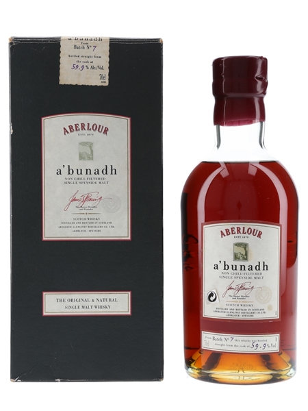 Aberlour A'bunadh Batch 7 70cl / 59.9%