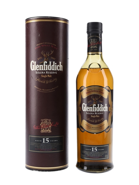 Glenfiddich 15 Year Old Solera Reserve 70cl / 40%