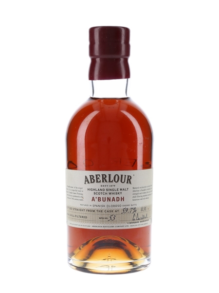 Aberlour A'bunadh Batch 53 70cl / 59.7%