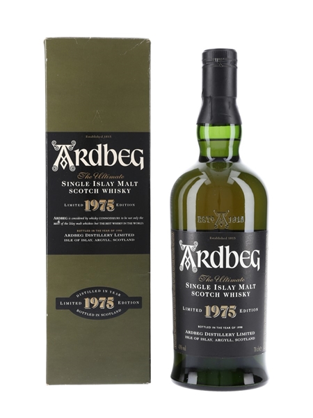 Ardbeg 1975 Limited Edition Bottled 1998 70cl / 43%