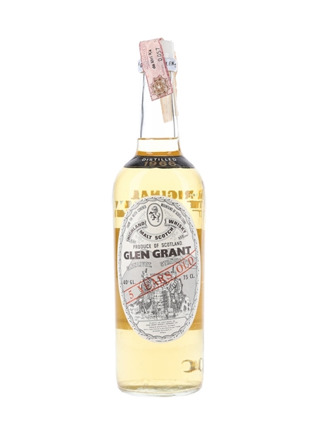 Glen Grant 1966 5 Year Old - Armando Giovinetti 75cl / 40%