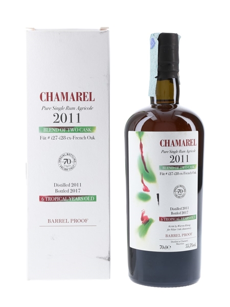 Chamarel 2011 Barrel Proof Bottled 2017 - Velier 70cl / 55.5%